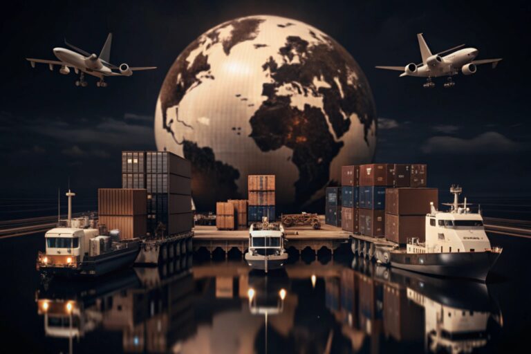 connecting continents global logistics delivery cargo transportation Hava Kargo ile 5 Hızlı ve Güvenli Taşımacılık Çözümü | Güven Lojistik