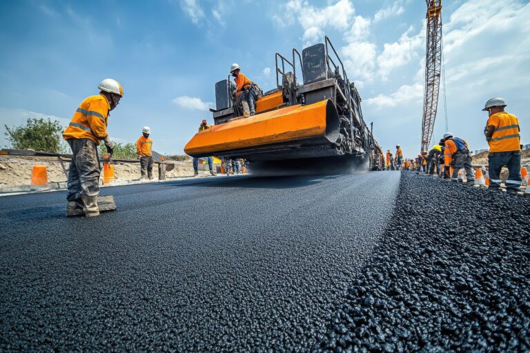 Modern Asfalt Teknolojileriyle 5 Yenilikçi Uygulama | Güven Asfalt 1 modern asfalt teknolojileriyle uygulama yapan Güven Asfalt ekipleri